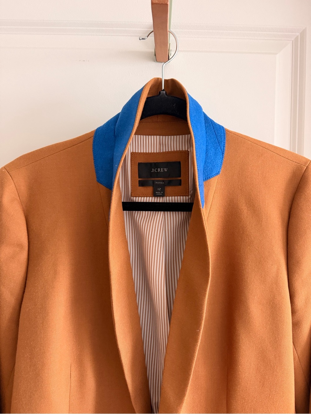 J. Crew Women's Parke Blazer in Camel - Picture 5 of 5